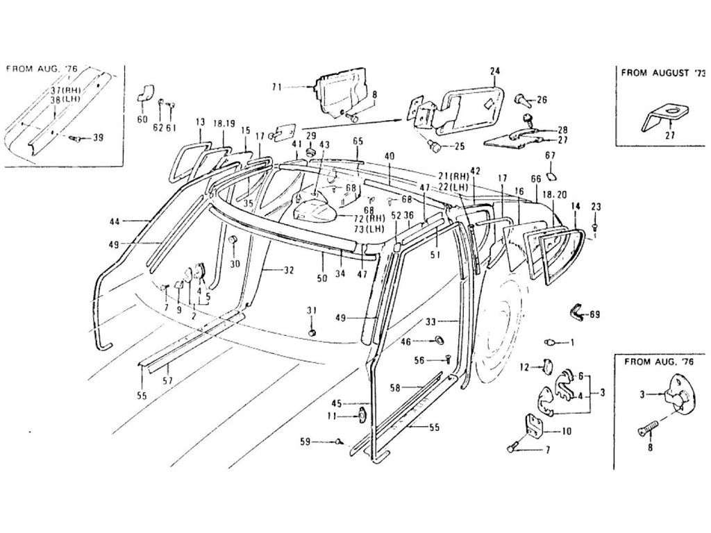 Body Side Trim & Window