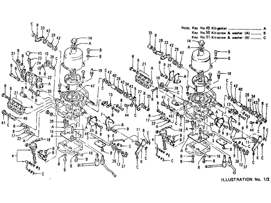 Carburetor 260Z (L26)